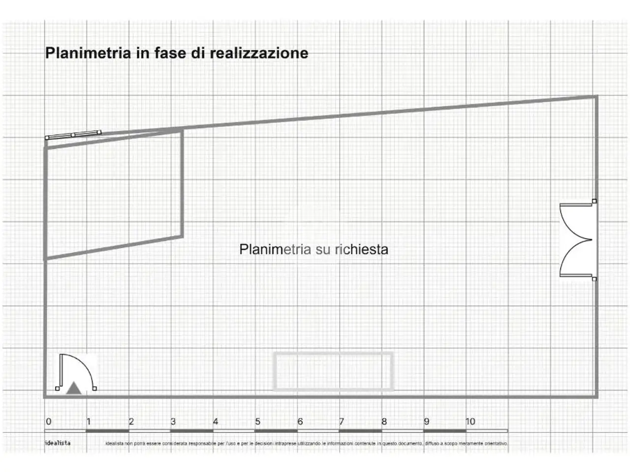 Ufficio in Via Vittorio Emanuele II 24, Brescia, {3} - Planimetria 1