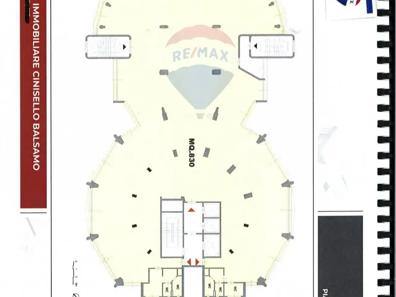 Ufficio in Via Fulvio Testi 117, Cinisello Balsamo, {3} - Planimetria 1