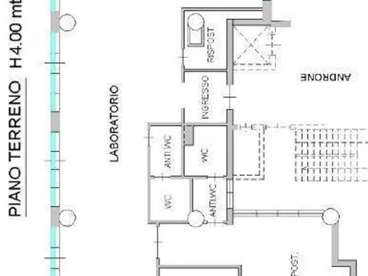 Laboratorio in Corso Unione Sovietica  612/15, Torino, {3} - Planimetria 1