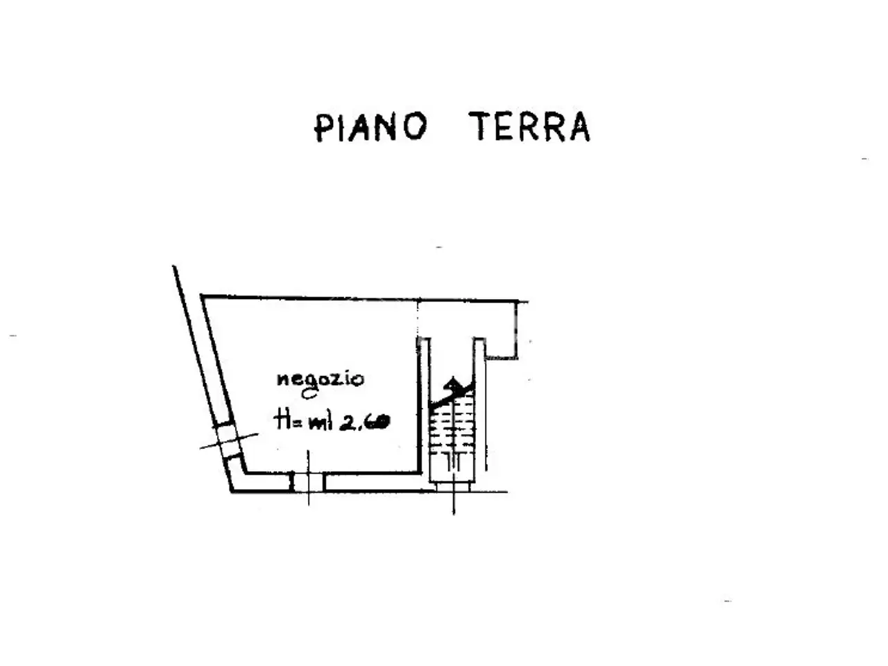Negozio in Via Cavour, Corridonia, {3} - Planimetria 1