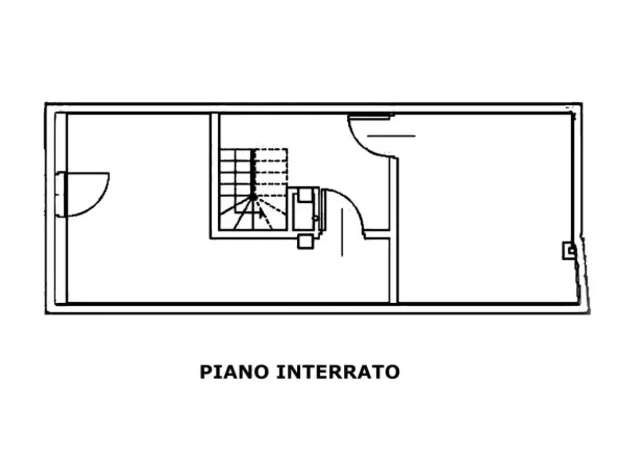 Ufficio in Via Giuseppe Garibaldi 12 12, Vimercate, {3} - Planimetria 1