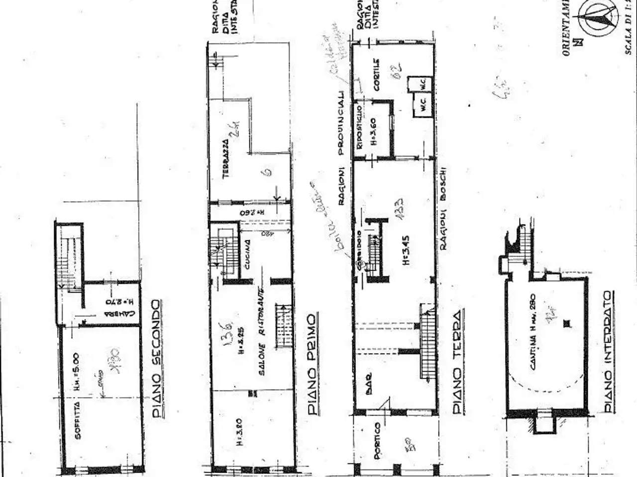 Palazzina commerciale in Via Camillo Benso, Cortemaggiore, {3} - Planimetria 1