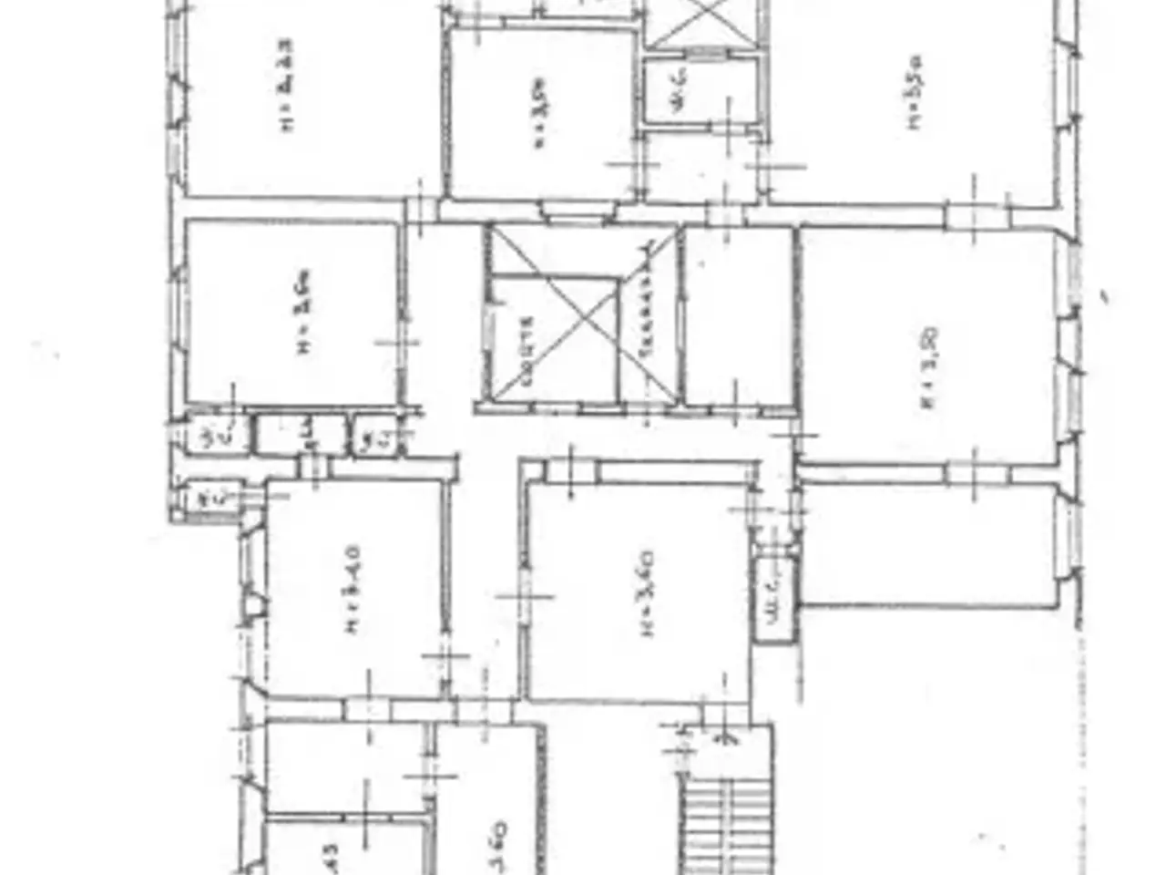 Ufficio in Via Bettino Ricasoli, Firenze, {3} - Planimetria 1