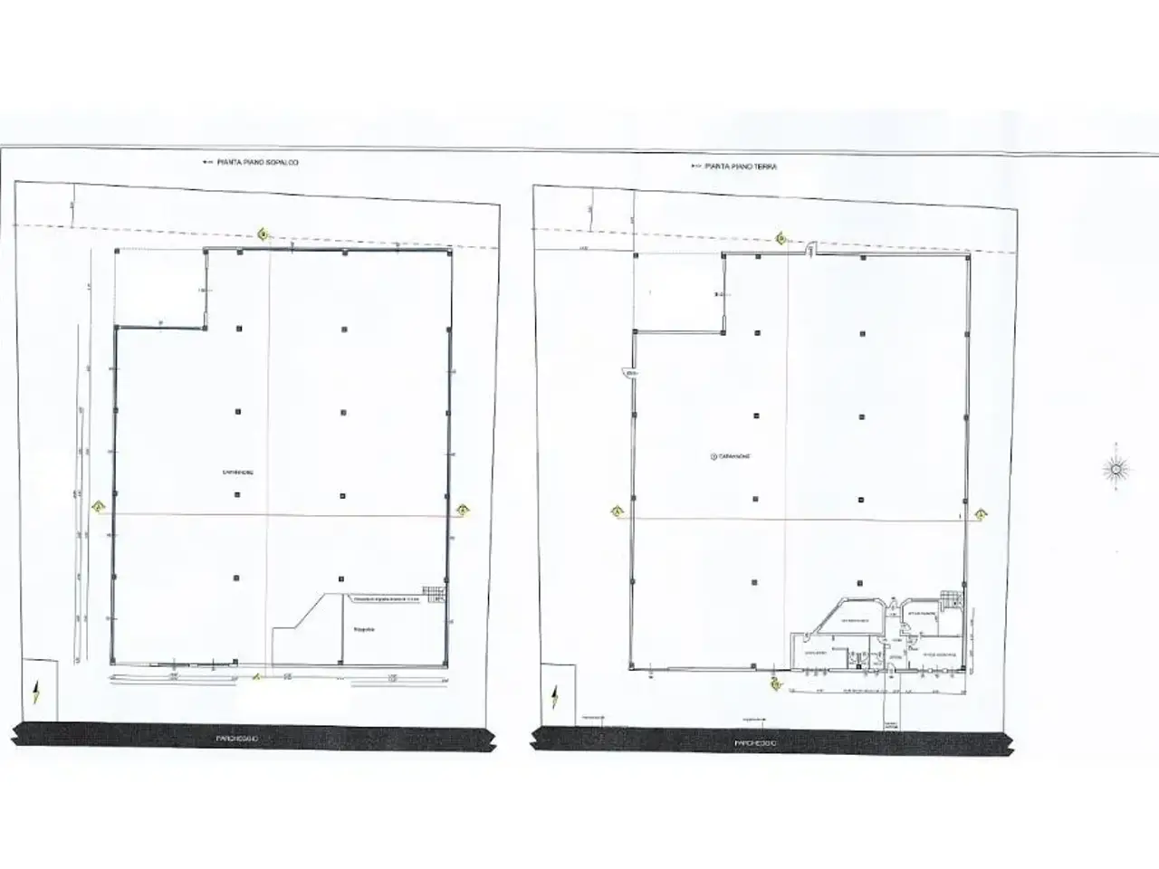 Capannone in Via Viale Alcide De Gasperi 28, Crema, {3} - Planimetria 1