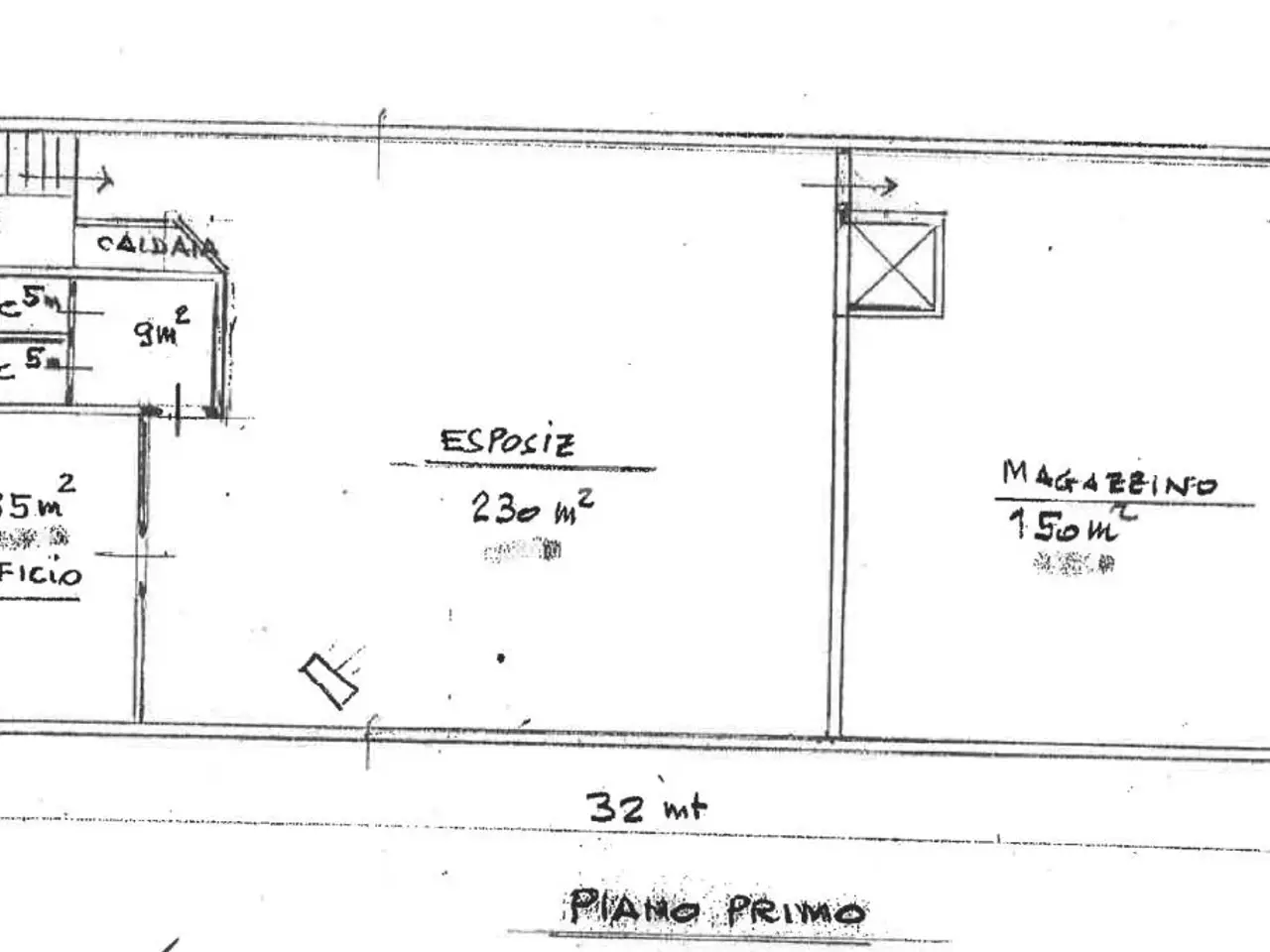 Capannone in Via Po 11, Cormano, {3} - Planimetria 1