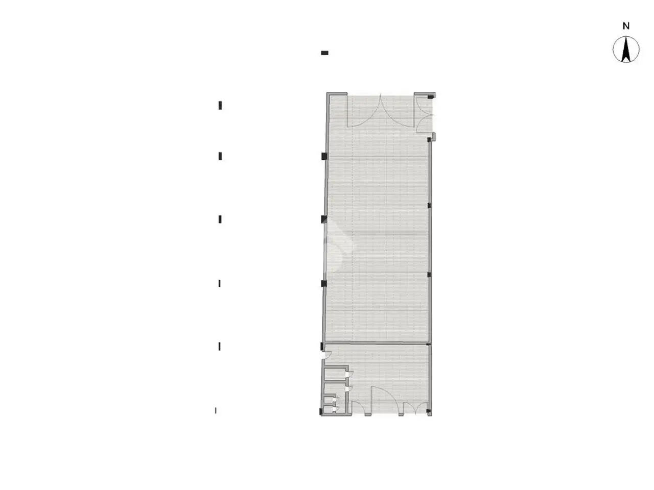 Capannone in Via Acquasparsa 37, Grone, {3} - Planimetria 1