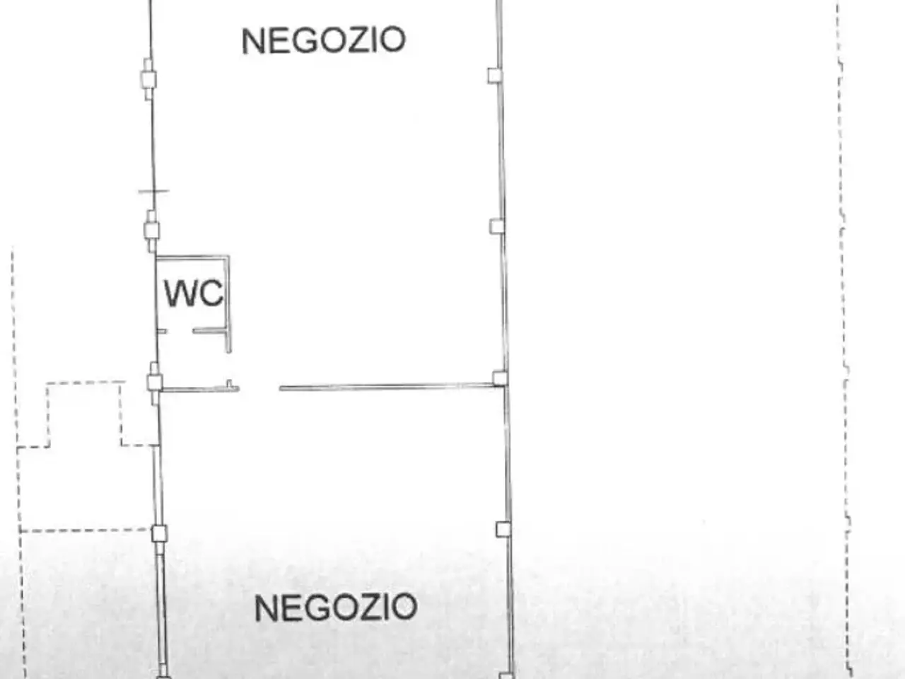 Negozio in Via al Mare 172, San Giovanni In Marignano, {3} - Planimetria 1