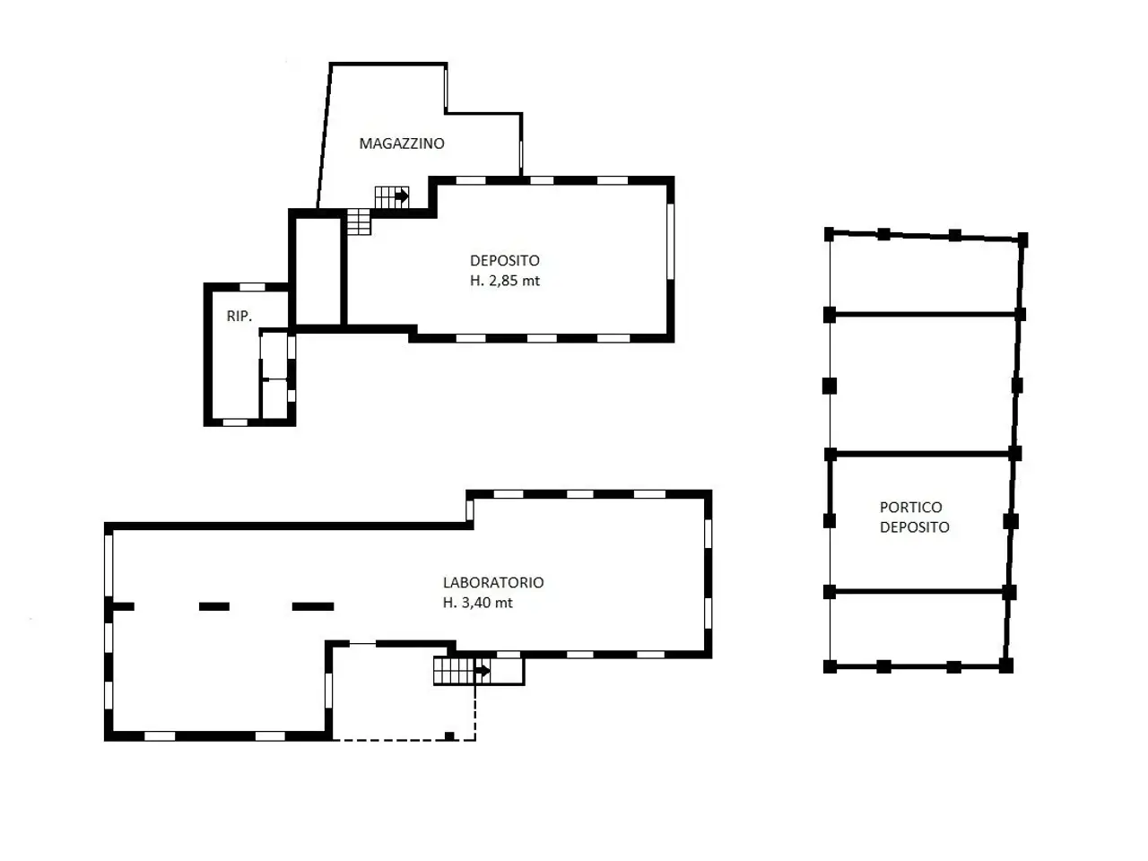Laboratorio in Via Catullo, Cantu', {3} - Planimetria 1