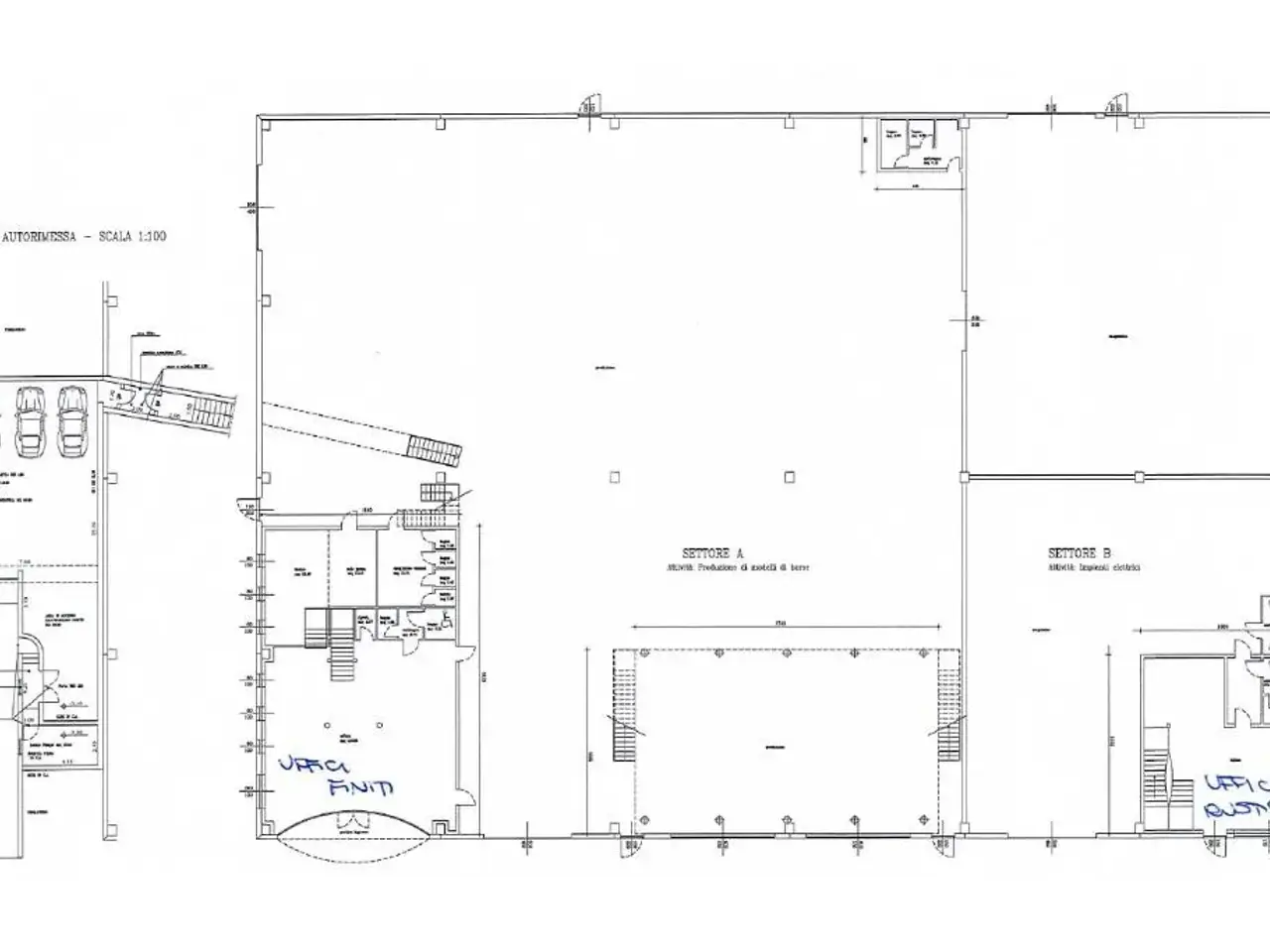 Capannone in Via Toscanini, Bonate Sopra, {3} - Planimetria 1