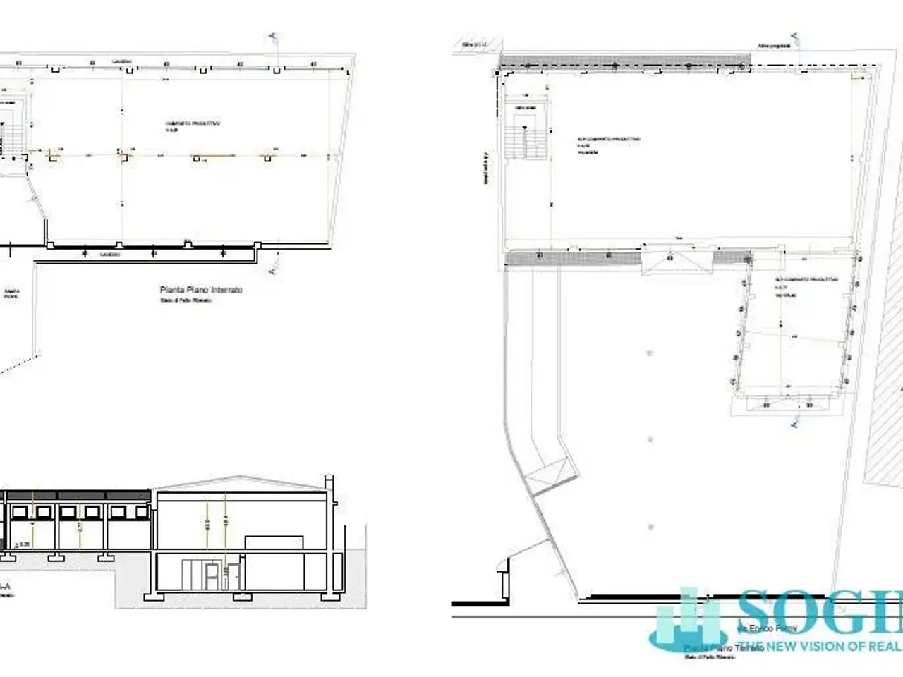 Capannone in Via Enrico Fermi 1, Meda, {3} - Planimetria 1