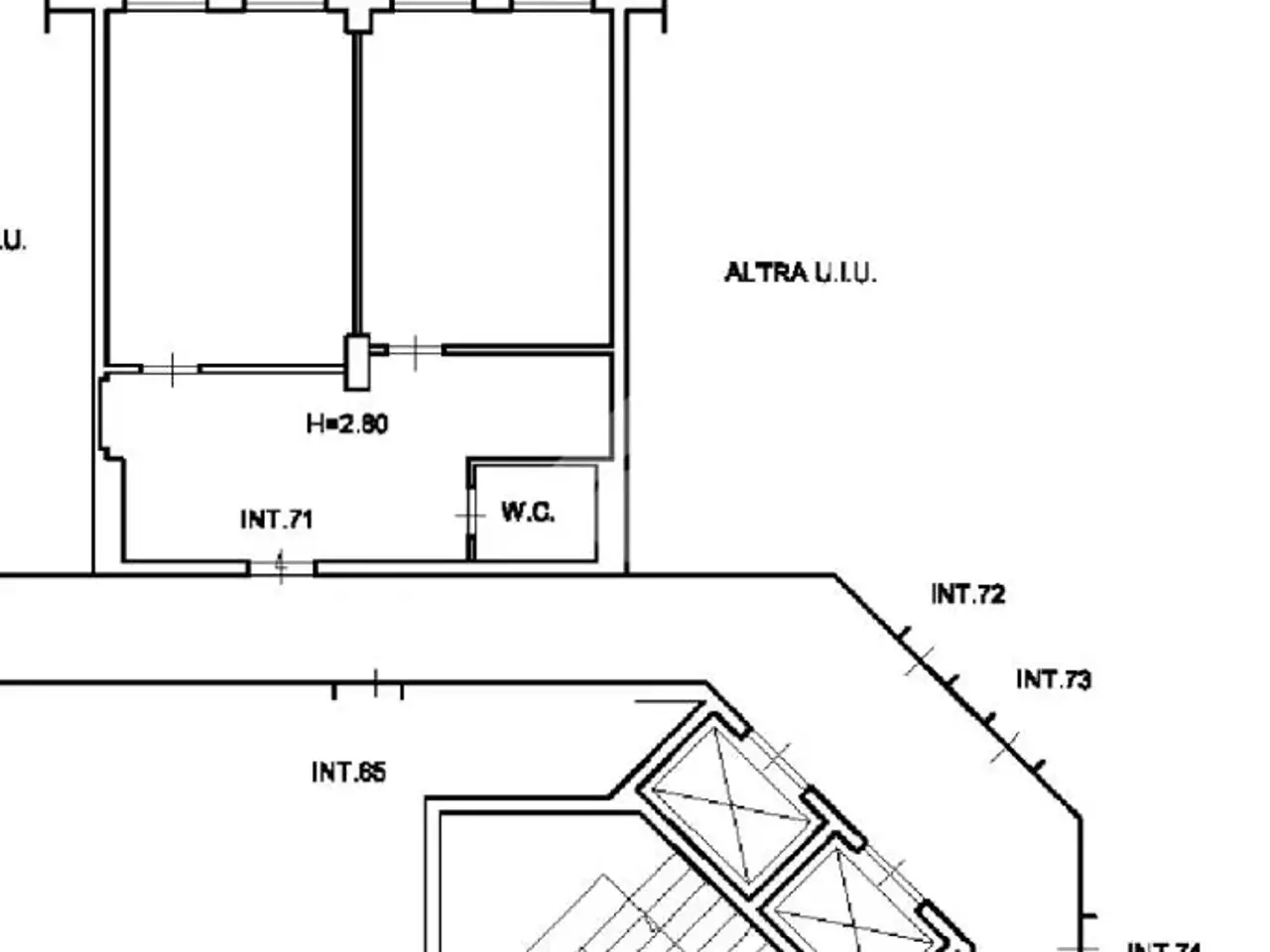 Ufficio in Centro Direzionale Isola F12, Napoli, {3} - Planimetria 1