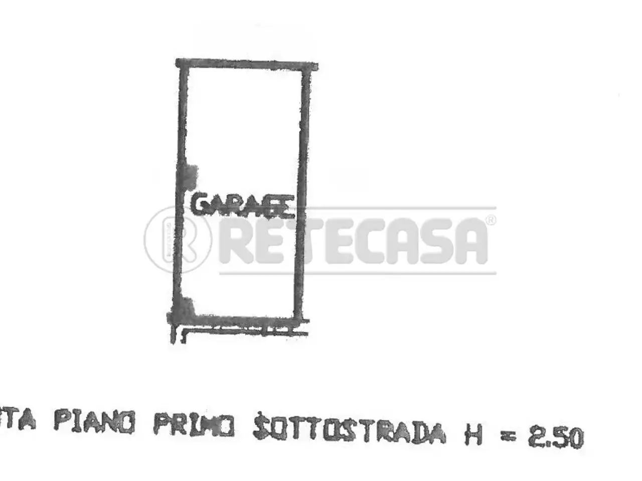 Parcheggio chiuso in Via Dante Ruffini, Cremona, {3} - Planimetria 1