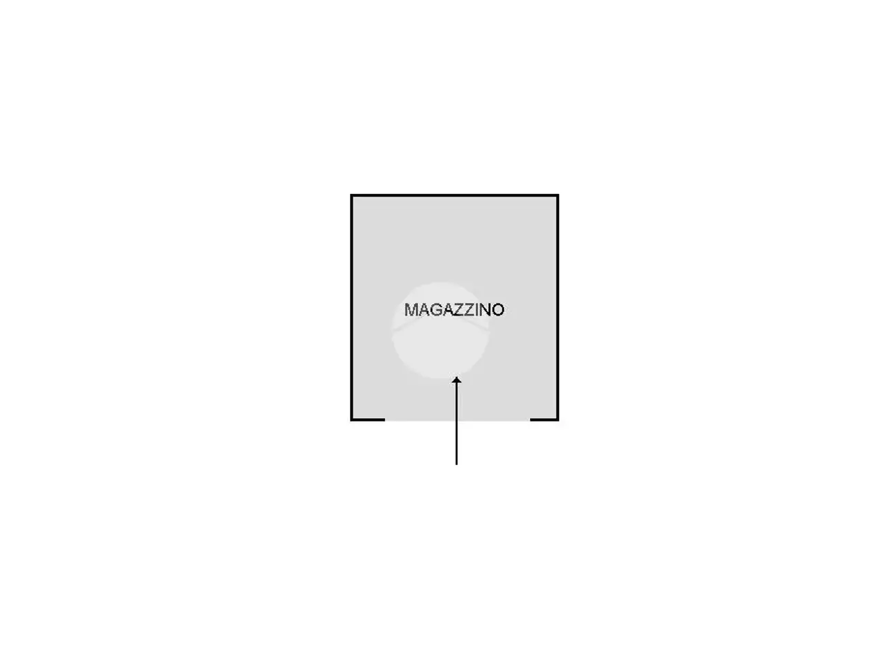 Magazzino in Via Cipro, Corigliano-Rossano, {3} - Planimetria 1