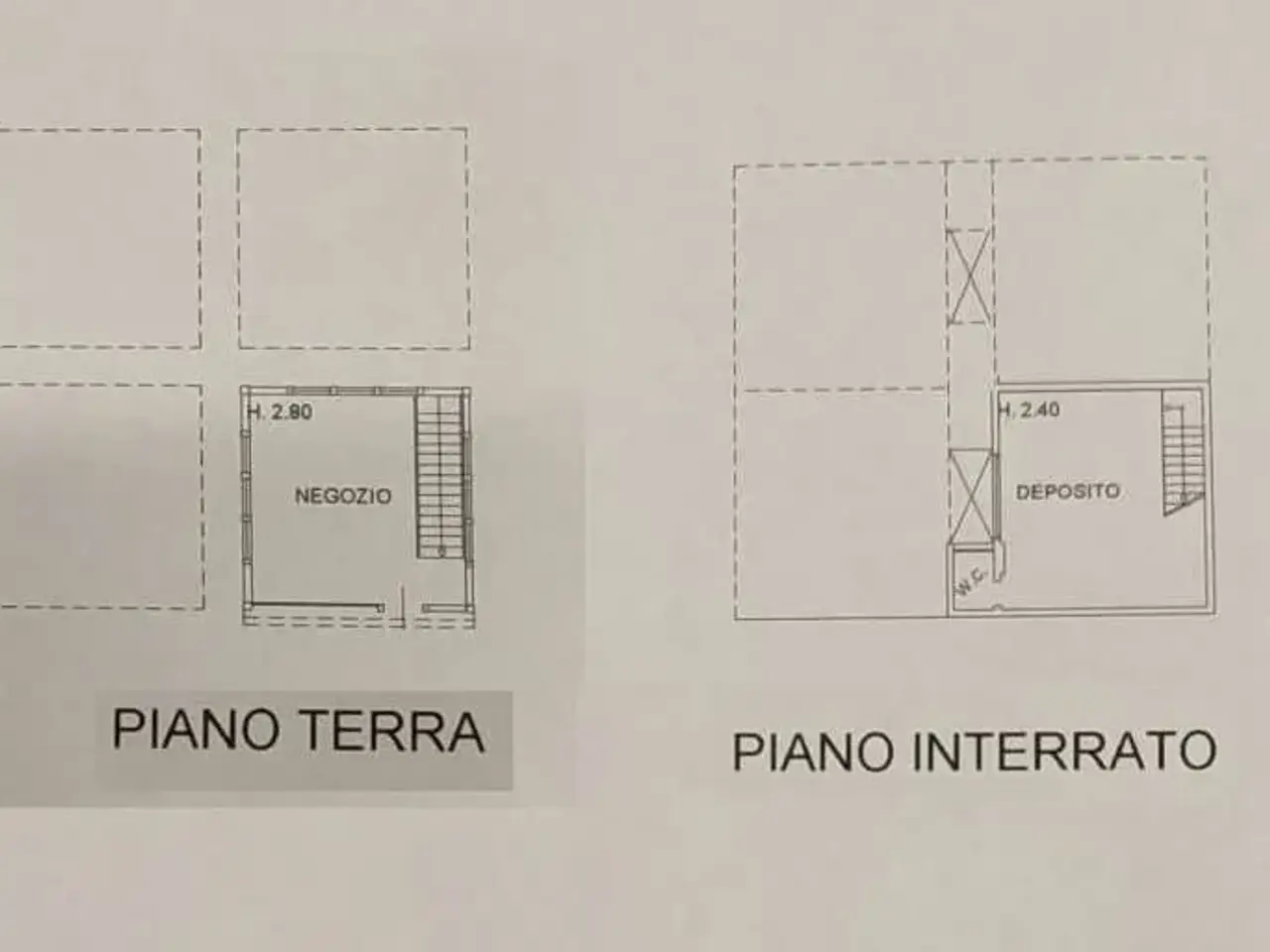 Negozio in , Bologna, {3} - Planimetria 1