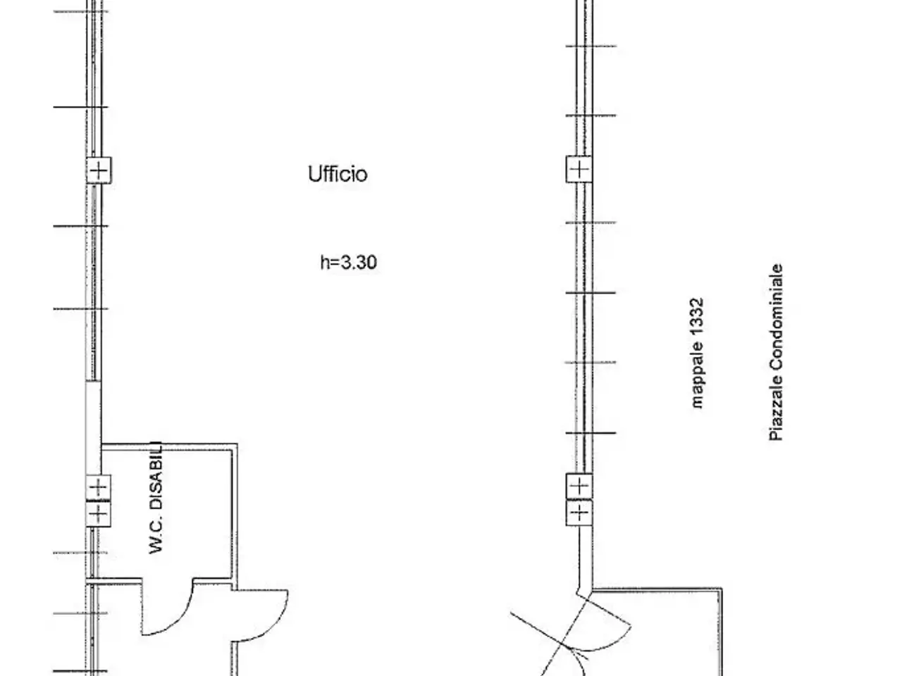 Ufficio in , Cagliari, {3} - Planimetria 1