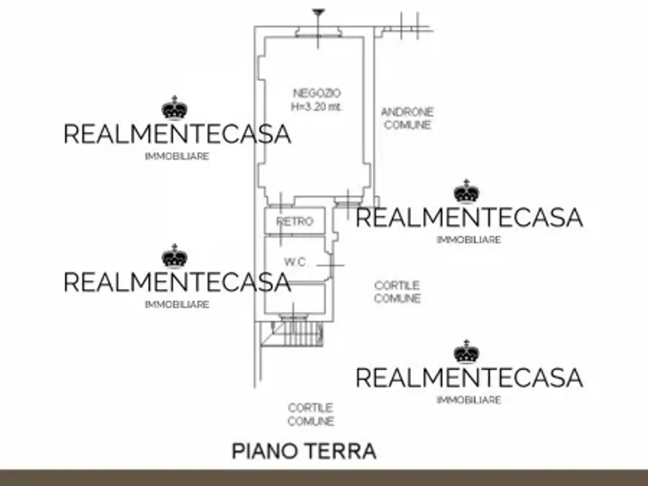 Negozio in Via Ticino, Abbiategrasso, {3} - Planimetria 1