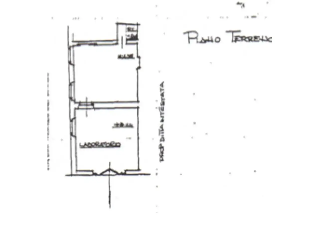 Magazzino in Via Liberale da Verona, Firenze, {3} - Planimetria 1