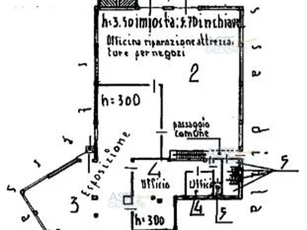 Fabbricato misto in C.So Re Arduino, 57, 10086 Rivarolo Canavese To, Italia 57, Rivarolo Canavese, {3} - Planimetria 1