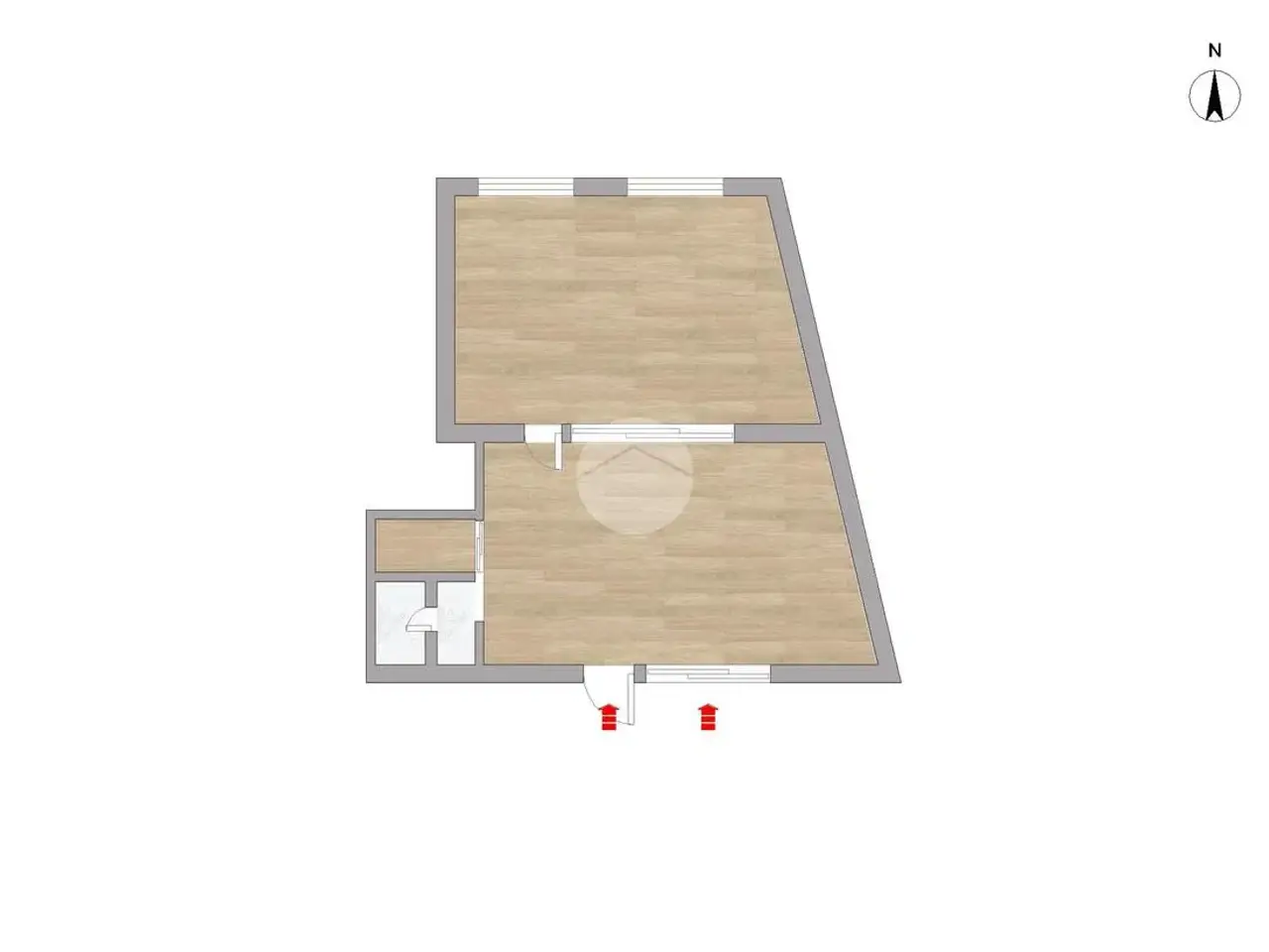Negozio in Via Piave 37, Poncarale, {3} - Planimetria 1