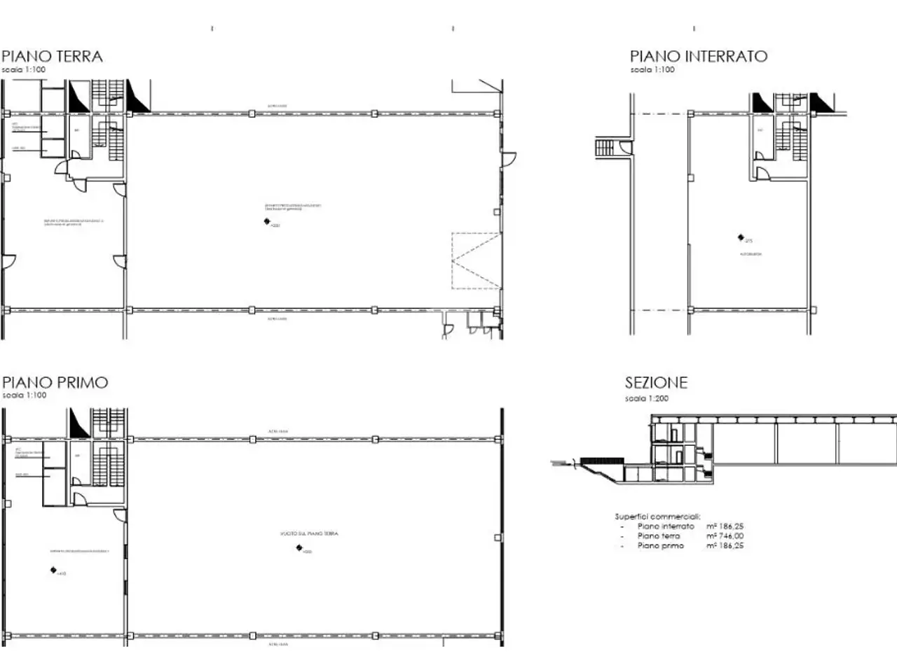 Capannone in Via Firenze 1, Palazzolo Sull'Oglio, {3} - Planimetria 1