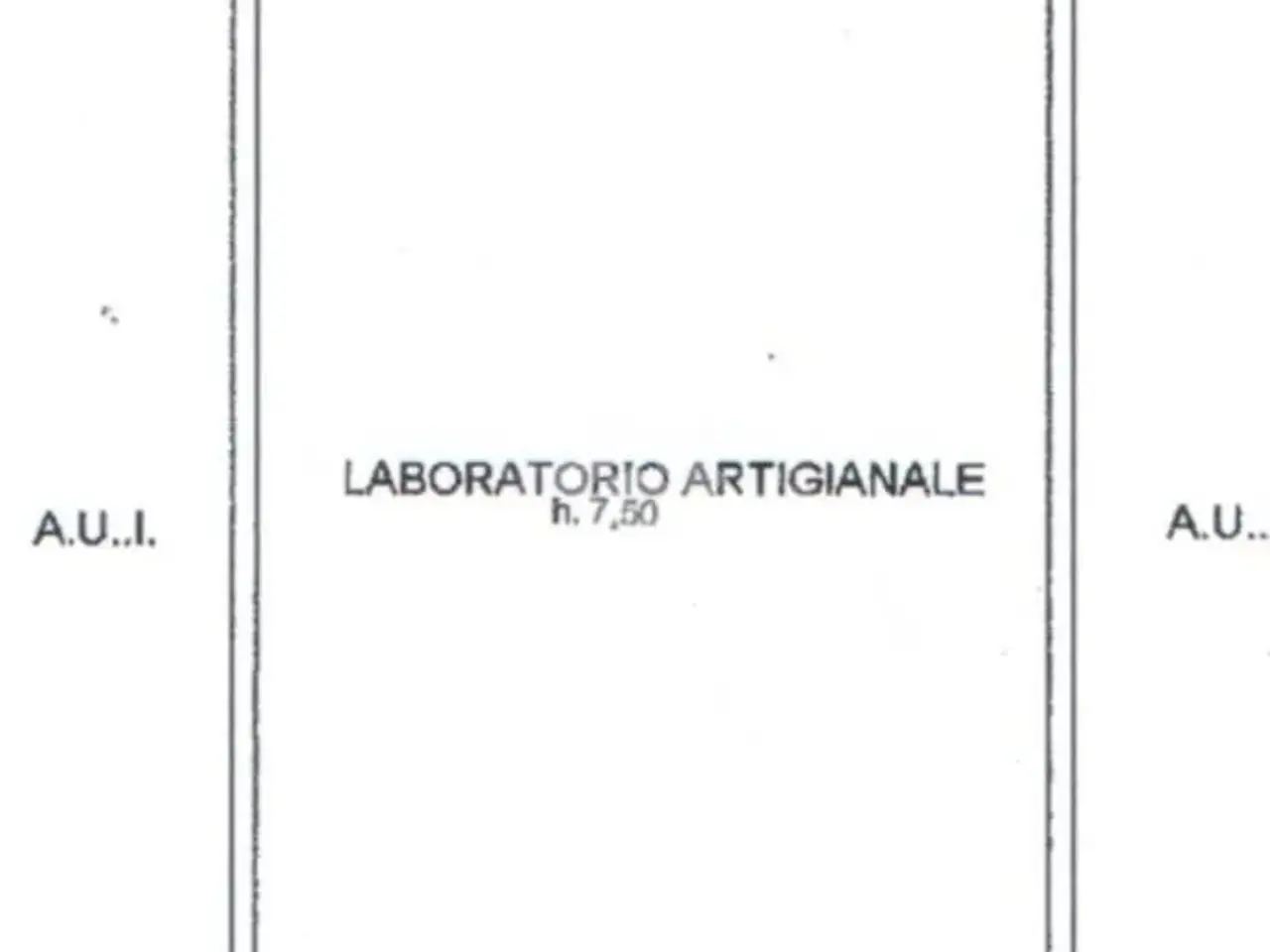 Capannone in Via del Pino 13, Santarcangelo Di Romagna, {3} - Planimetria 1