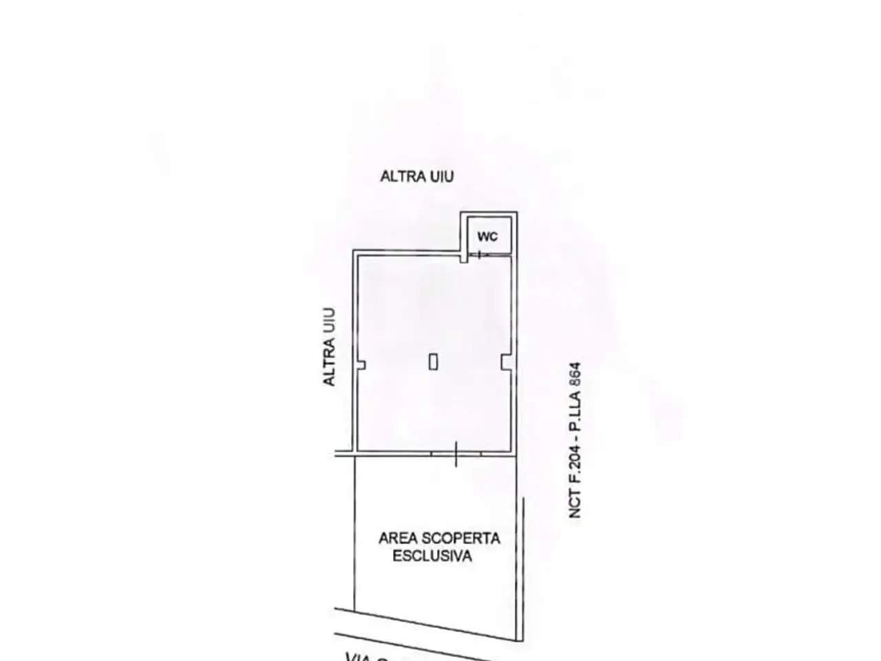 Negozio in Via Girolamo Cerbone, Napoli, {3} - Planimetria 1