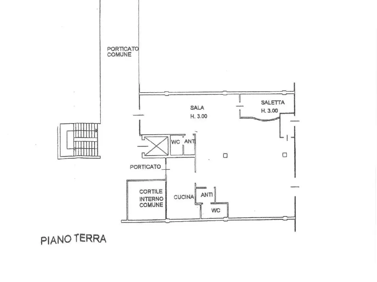 Negozio in Via Kennedy, Reggio Emilia, {3} - Planimetria 1