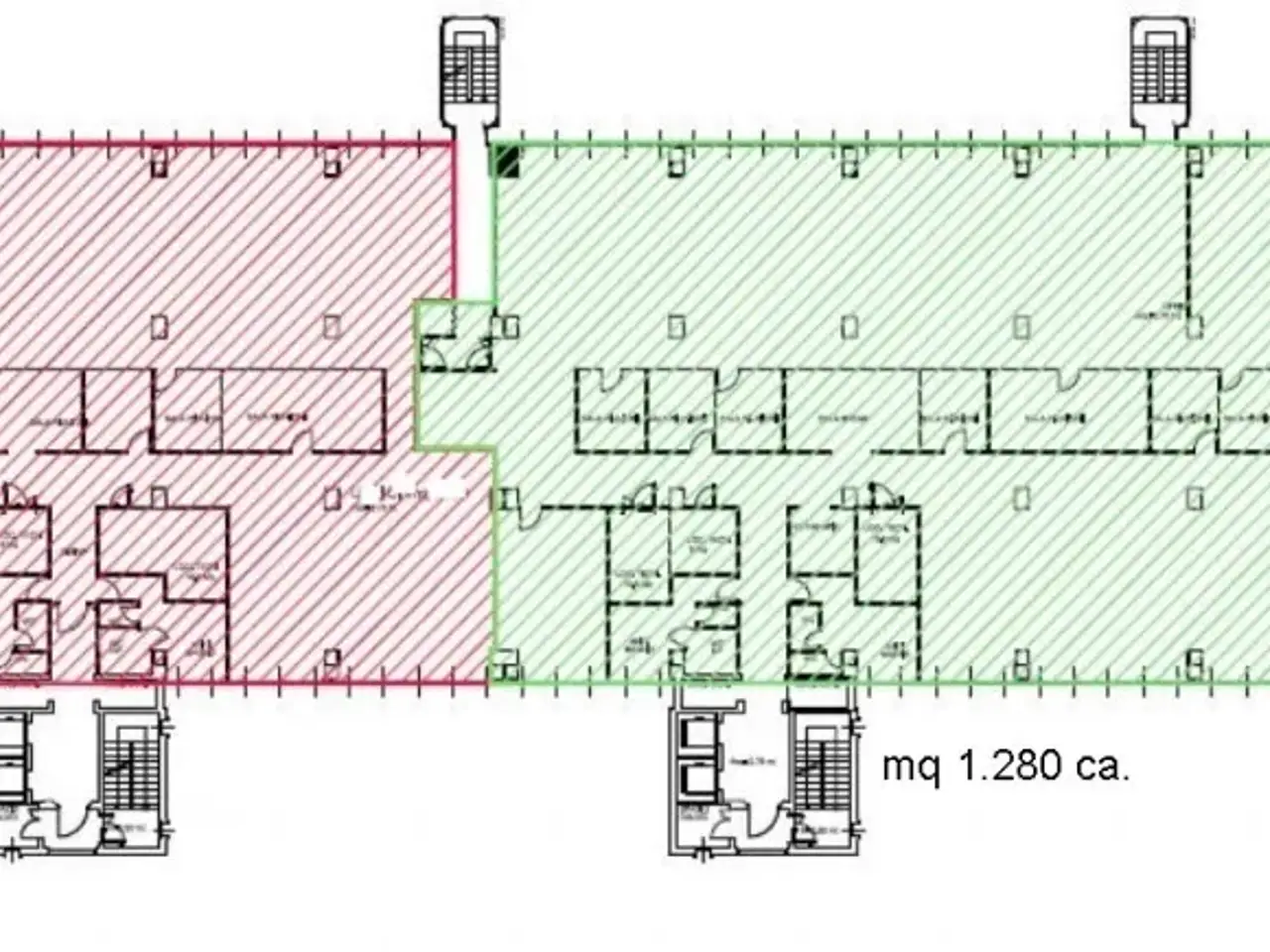 Ufficio in Strada 1, Assago, {3} - Planimetria 1