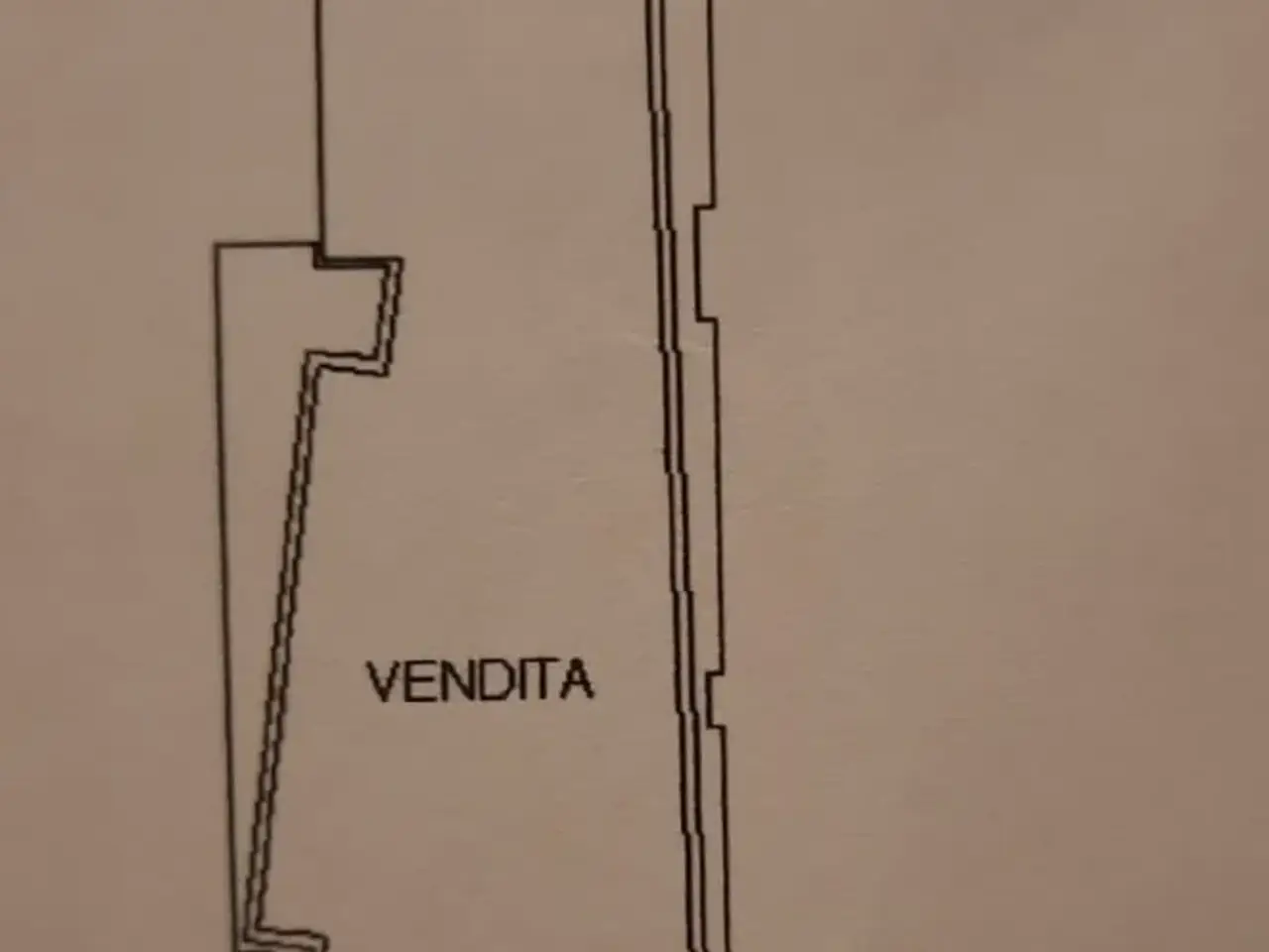 Negozio in Ponte alle Riffe, Firenze, {3} - Planimetria 1