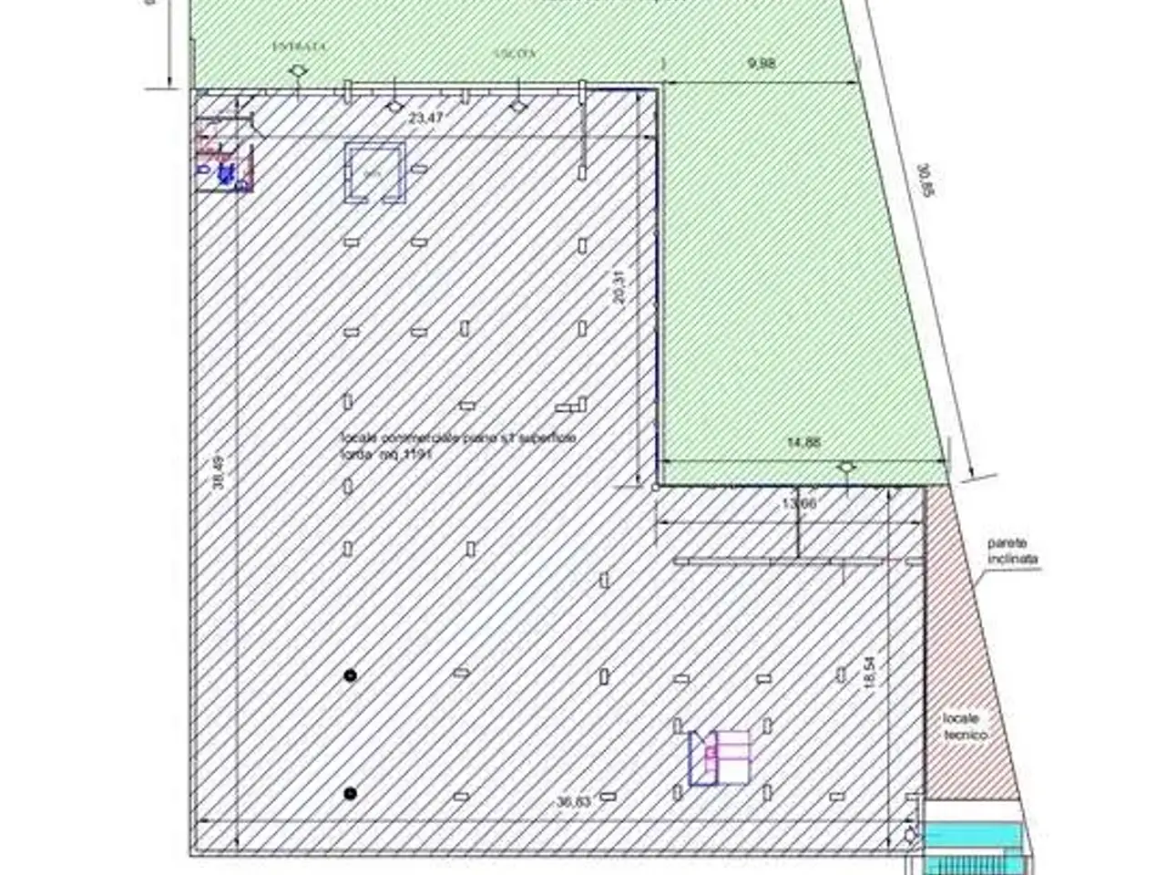 Magazzino in Via Alfonso Castagna, Soverato, {3} - Planimetria 1