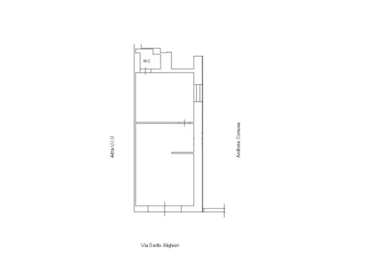 Ufficio in Via Dante Alighieri 17, Scafati, {3} - Planimetria 1