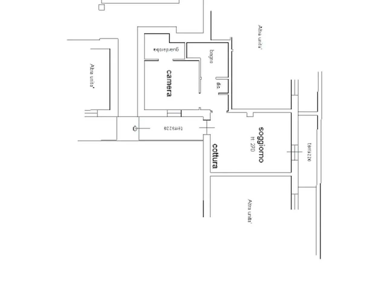 Bilocale in vendita, Via San Domenico 11, Verona - Planimetria 1