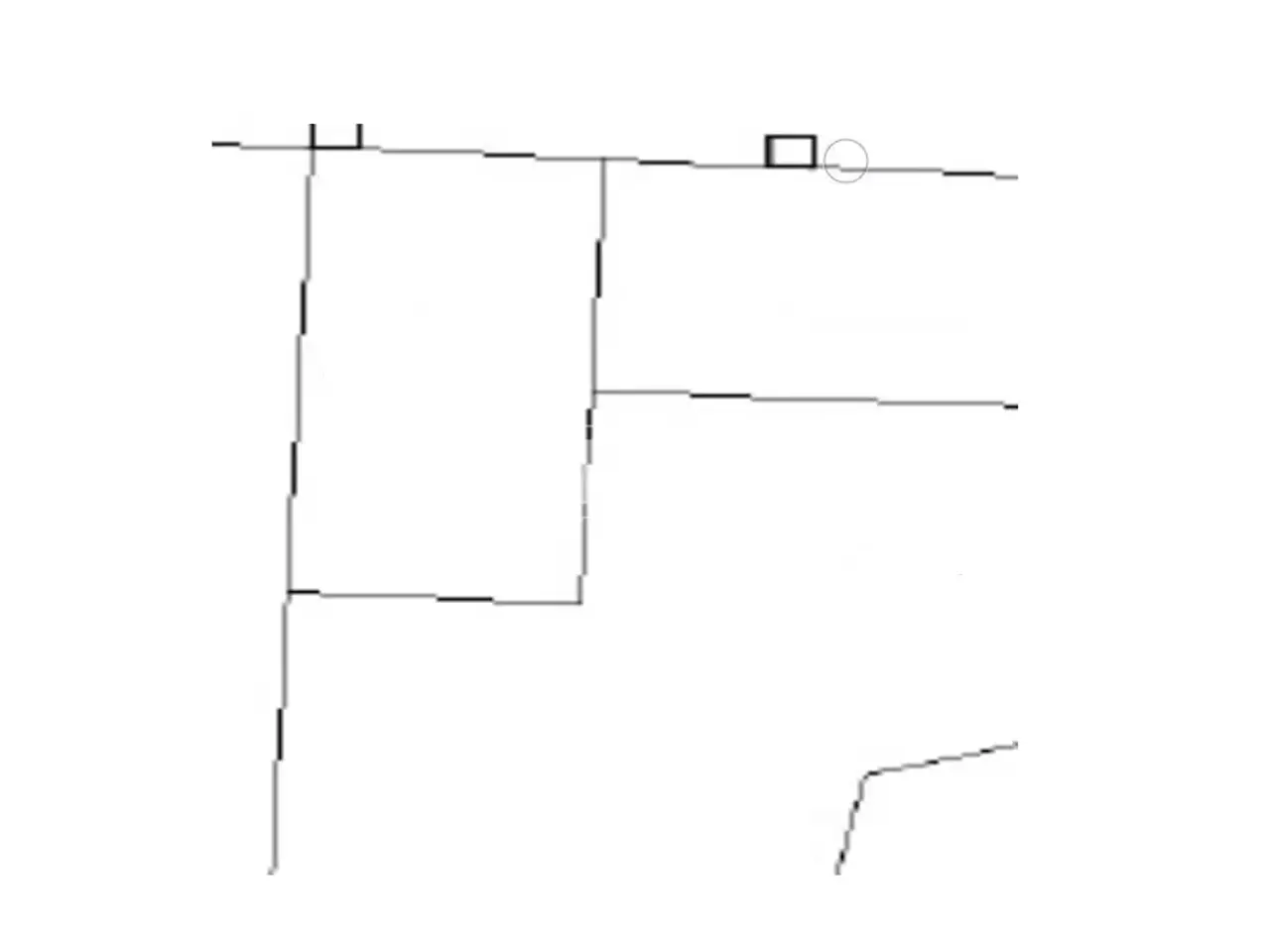 Negozio in Piazza Roma, Stagno Lombardo, {3} - Planimetria 1