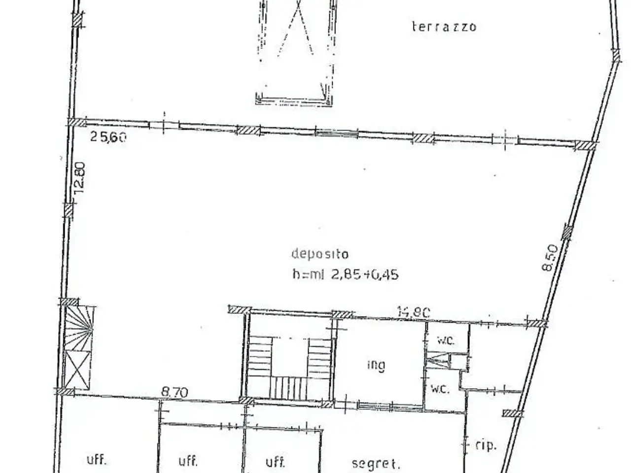 Palazzina commerciale in Via Gammara 30, Alcamo, {3} - Planimetria 1