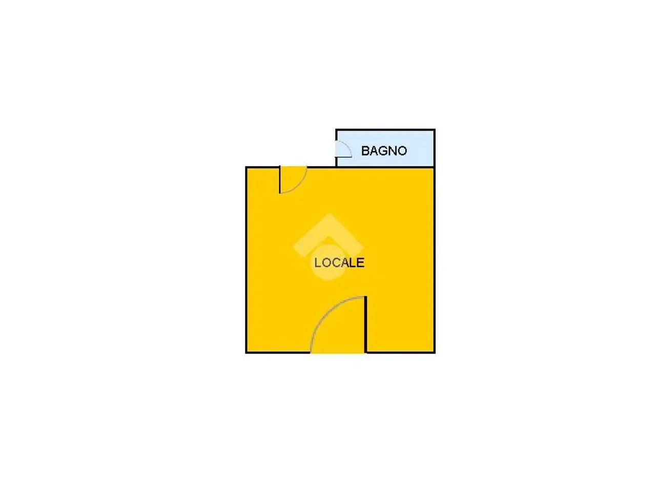 Negozio in Via M. Lupoli 7, Frattamaggiore, {3} - Planimetria 1