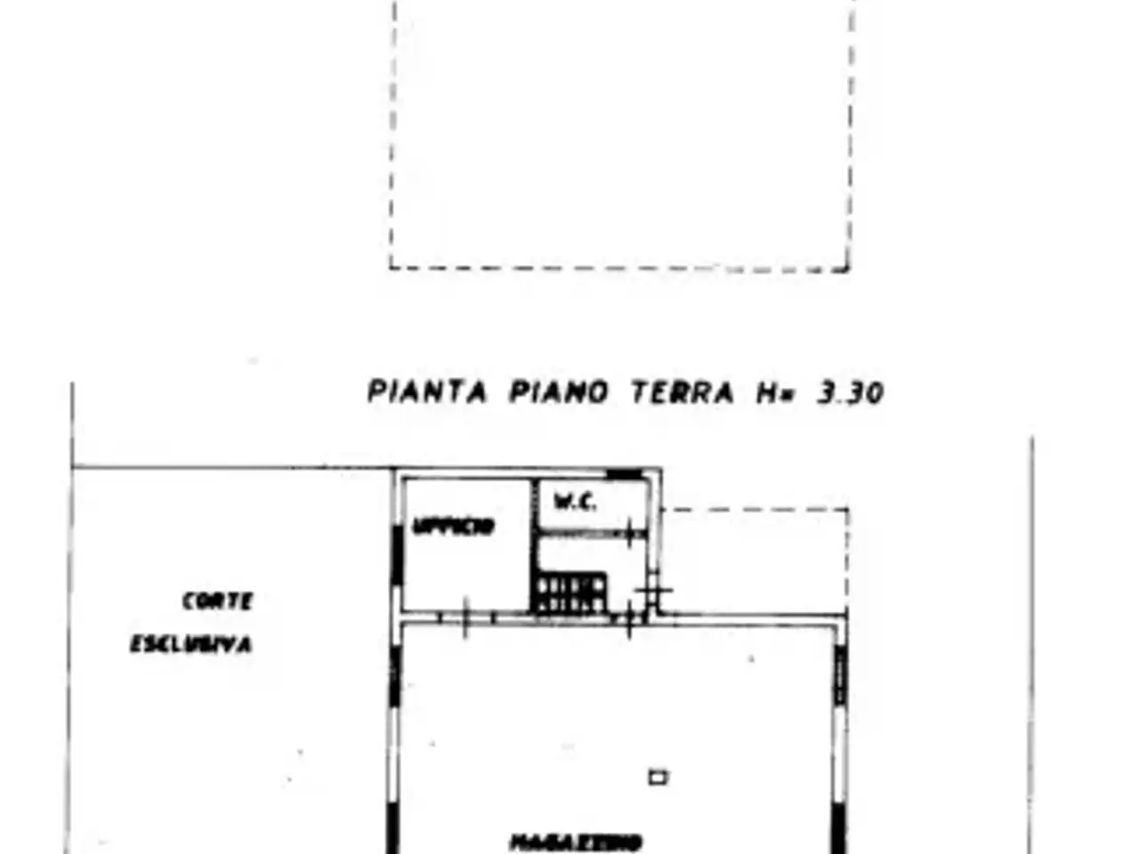 Ristorante in Via Concezione 33, Sant'Omero, {3} - Planimetria 1
