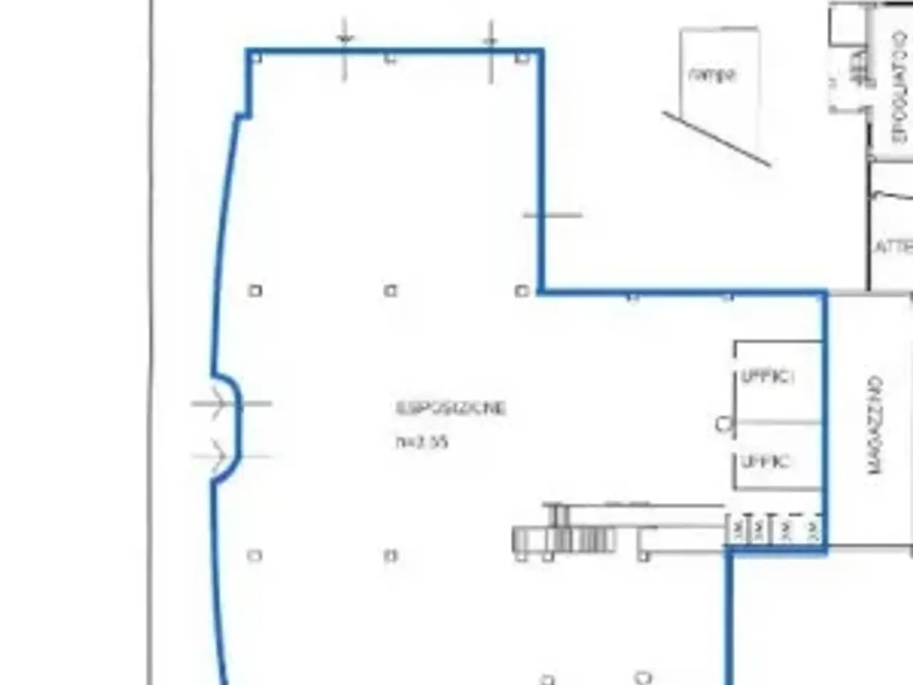 Negozio in , Frosinone, {3} - Planimetria 1