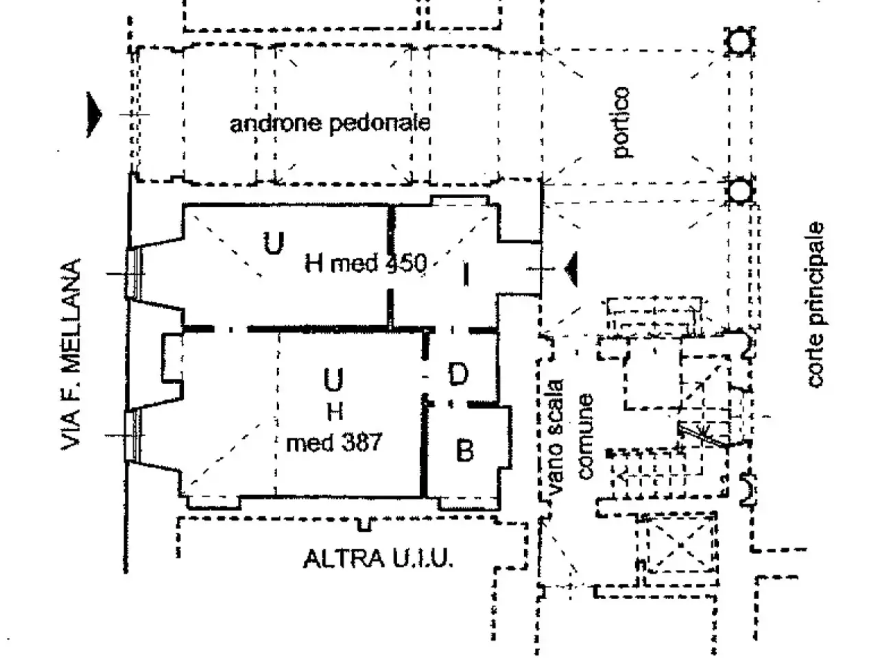Ufficio in Via Mellana 17, Casale Monferrato, {3} - Planimetria 1