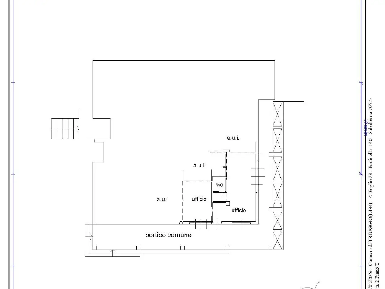 Ufficio in Via Kennedy 2, Triuggio, {3} - Planimetria 1