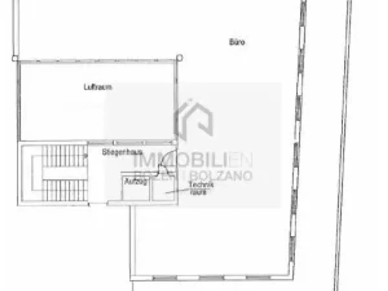 Ufficio in Via Rio Sinigo 1, Merano, {3} - Planimetria 1