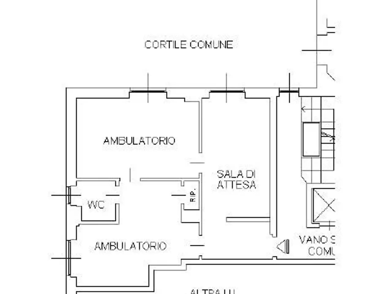 Ufficio in Via Cirene 2, Pioltello, {3} - Planimetria 1