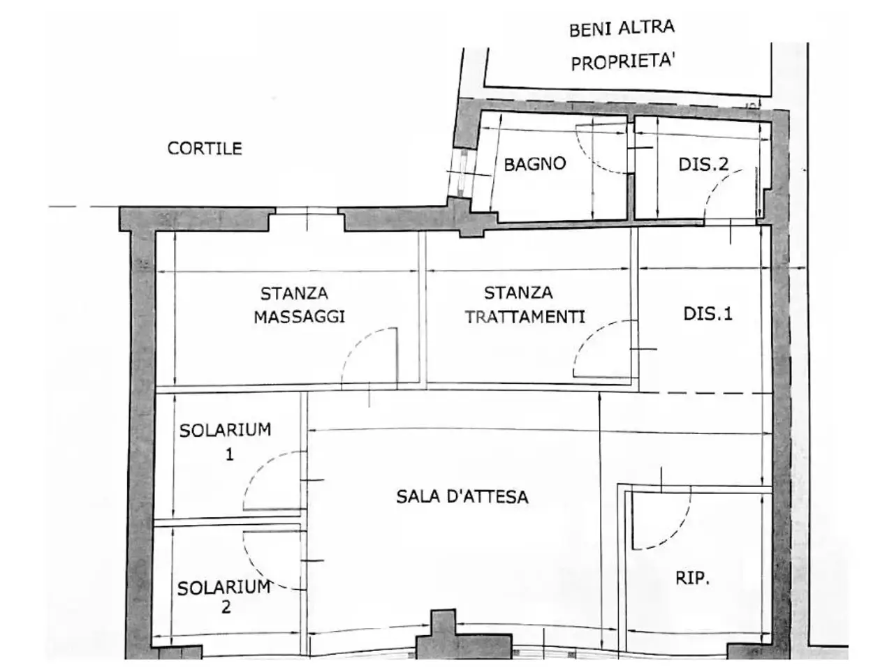 Negozio in Via IV Novembre 21, Casalpusterlengo, {3} - Planimetria 1