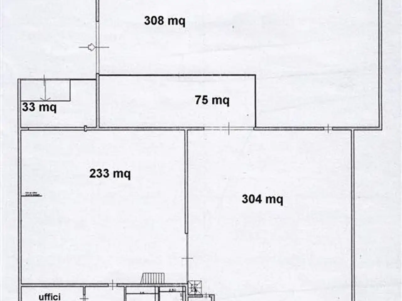 Capannone in Via Emilia, Castellina Marittima, {3} - Planimetria 1