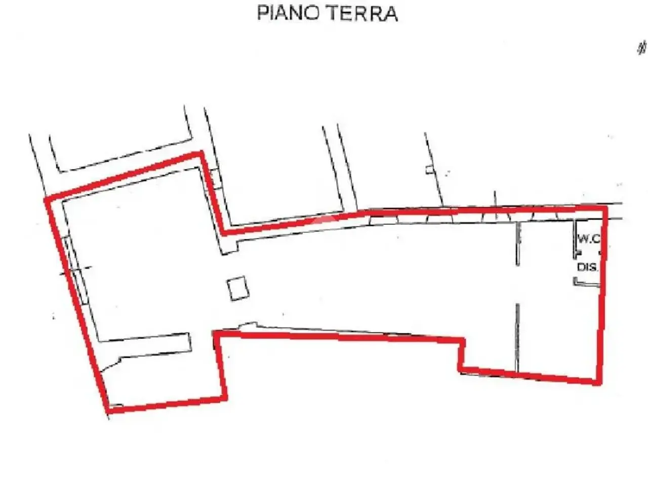 Negozio in Via Brescia, Ospitaletto, {3} - Planimetria 1
