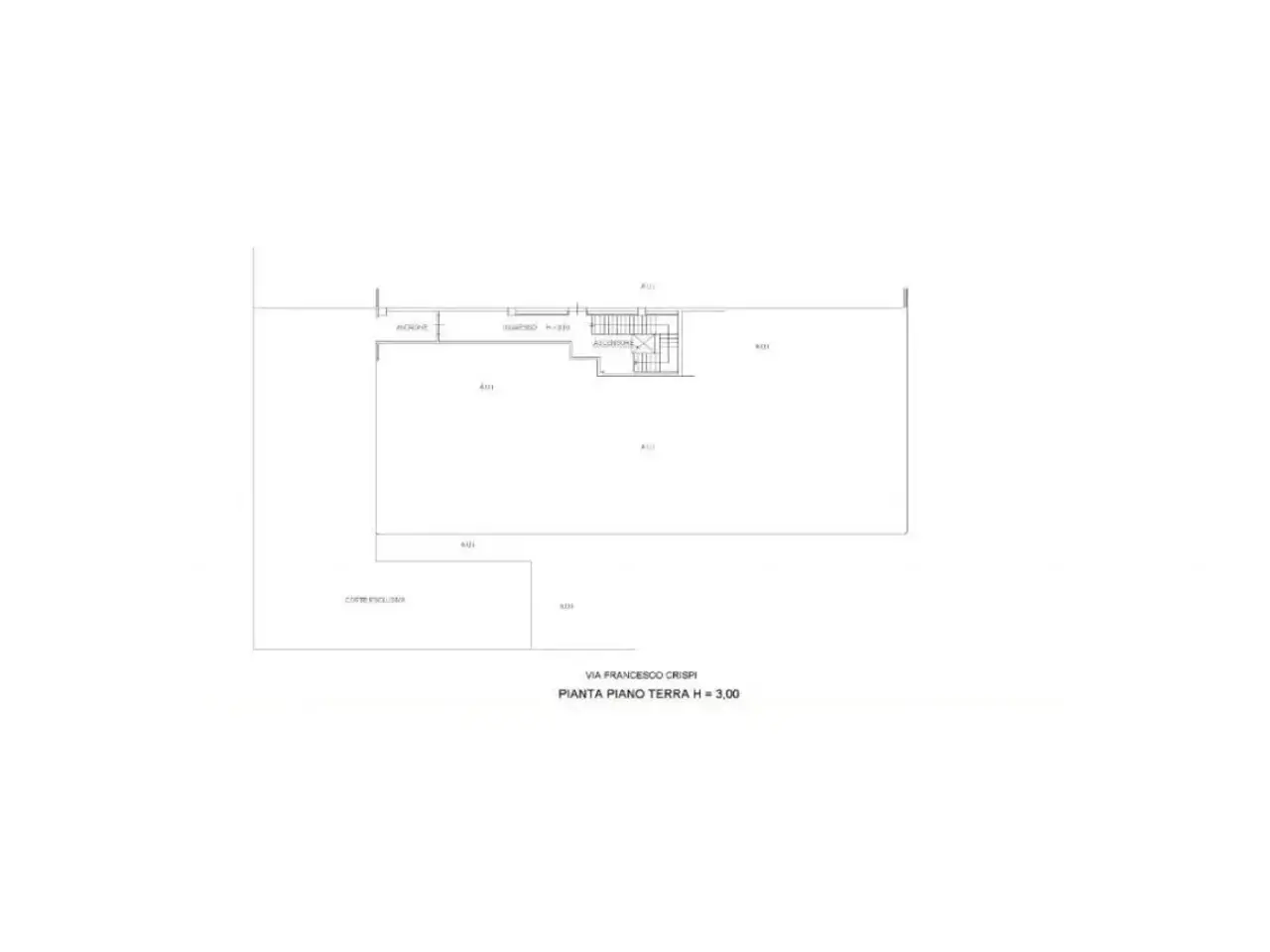 Ufficio in Via Francesco Crispi, N. 7, Osimo, {3} - Planimetria 1