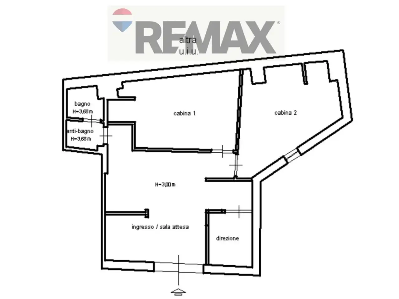 Negozio in Via Cabane 2, Viagrande, {3} - Planimetria 1