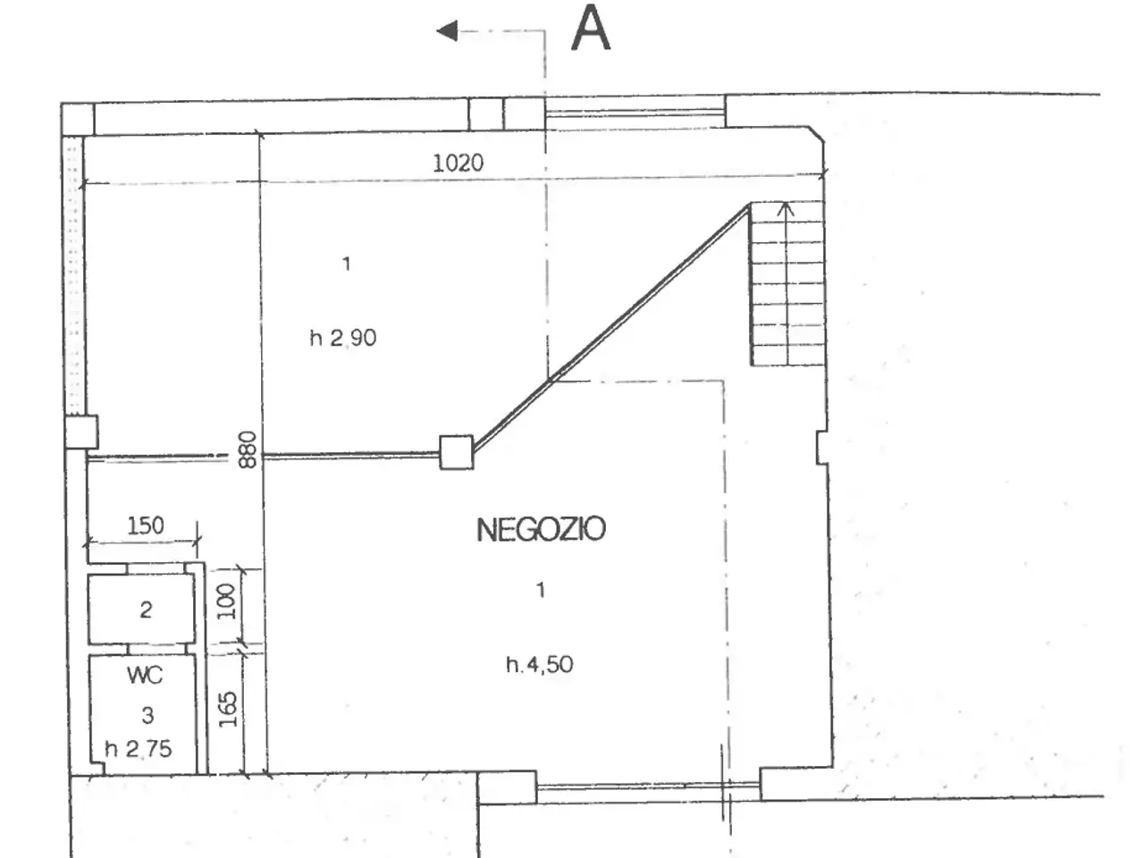 Locale commerciale in , Lucca, {3} - Planimetria 1