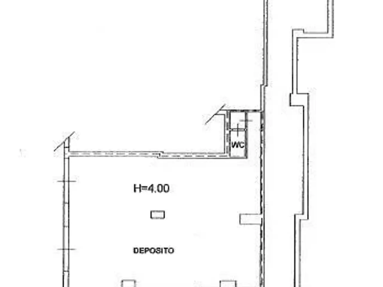 Negozio in Via dei Mulini, Benevento, {3} - Planimetria 1
