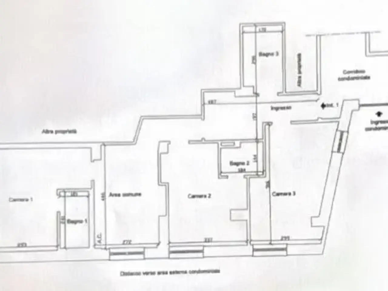Esercizio commerciale in Via Costantino 139, Roma, {3} - Planimetria 1