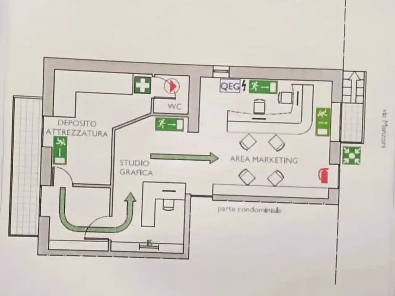 Magazzino in Via Manzoni 66, Agrigento, {3} - Planimetria 1